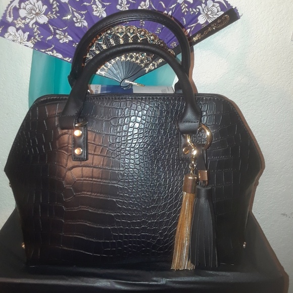 Handbags - BLACK LEATHER PURSE
